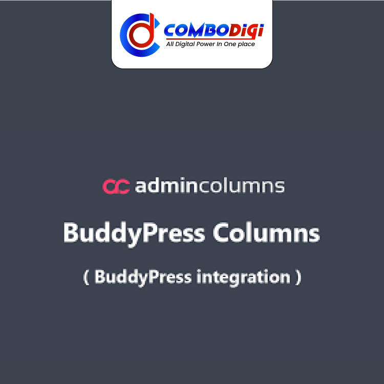 Admin Columns Pro – BuddyPress Columns