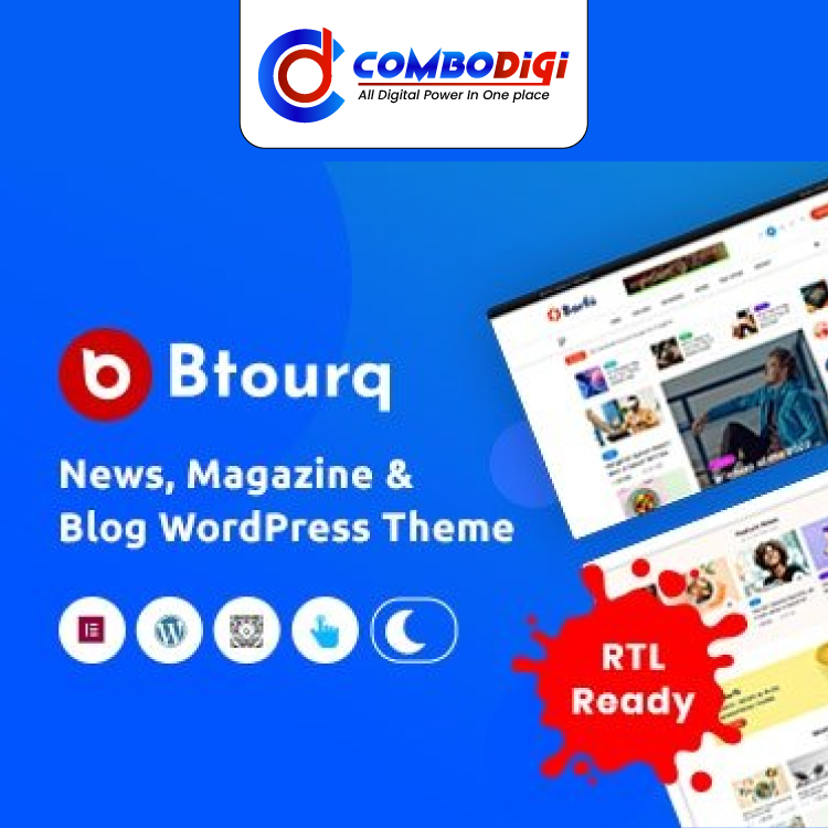 Btourq – News, Magazine & Blog WordPress Theme