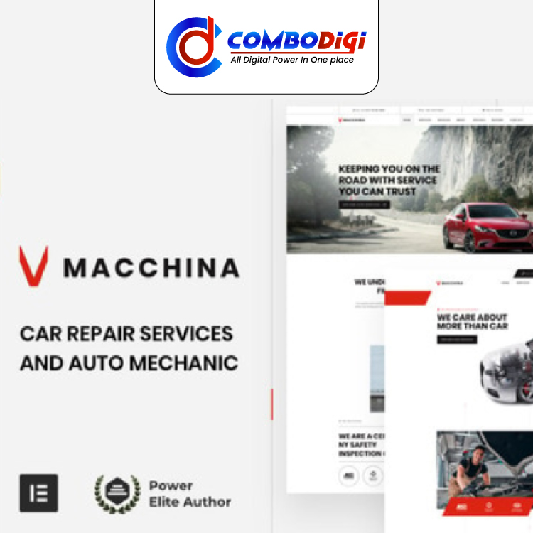 Macchina – Car Repair & Auto Mechanic WordPress Theme