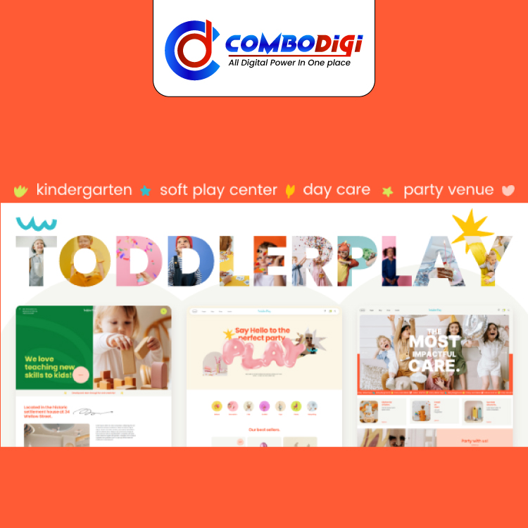ToddlerPlay Kids & Child Care Website Theme