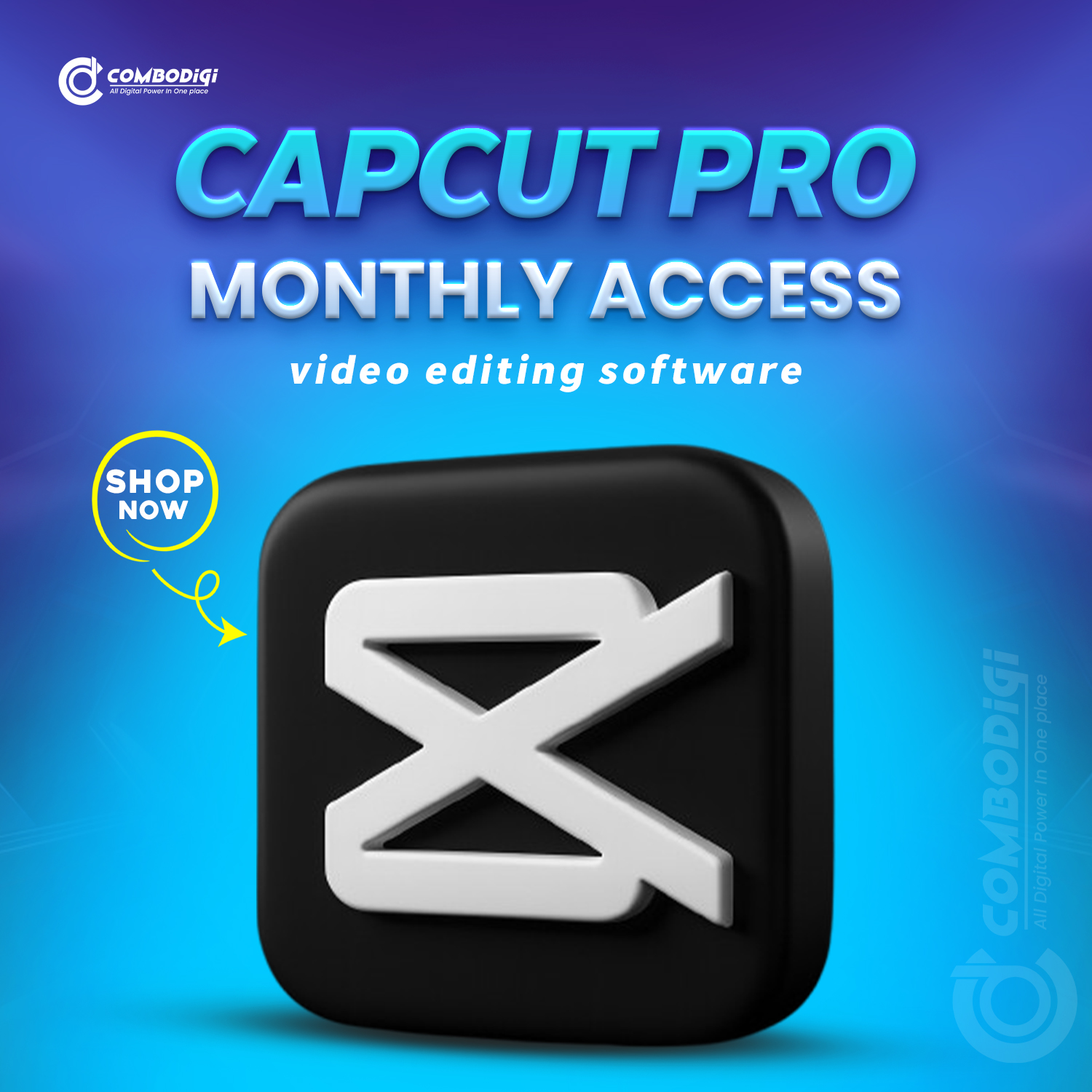 CapCut Pro Monthly Subscription