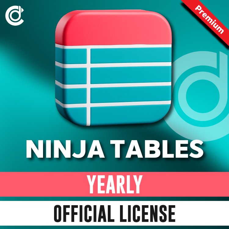 Ninja Tables Official License